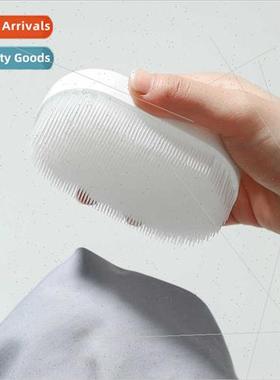 Laundry brush soft bristles do not hurt clothes cleaning col