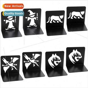 bat Halloween book Bookcase 2pcs tiger stbookends panther