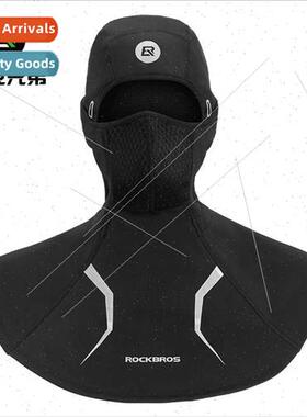 Warm riding hood mask removable cap fall winter motorcycle f