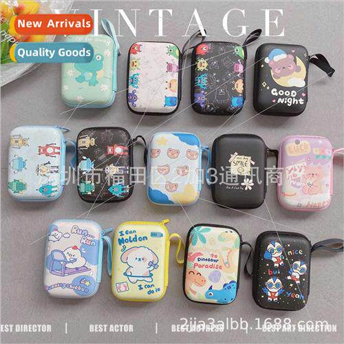 Hard disk large rectangular organizer bag coin purse mobile