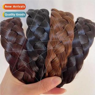 hair band temperament braid hig new wig 2022 Fishbone female