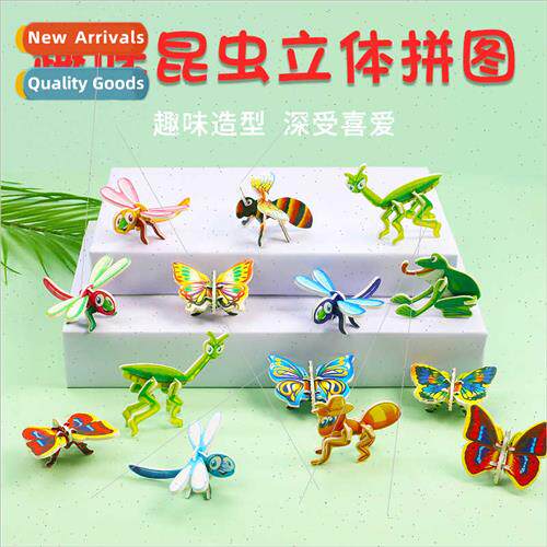 Three-dimensional insect puzzle diy three-dimensional dinosa