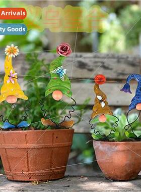 New Metal Gnome Yard gn Acrylic Gnome Yard gn Decoration