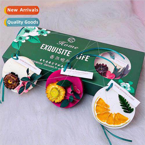 Round Aromatherapy Wax Tablet Closet Bathroom Fresh Scent Dr