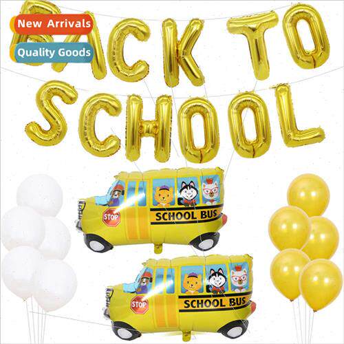 back to school party decorations foil balloon set back to sc