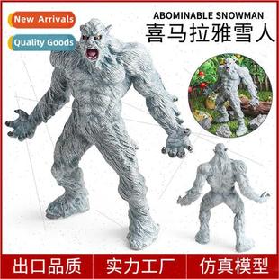 Solid Western Legend Himalayan Yeti Toys ght Emperor Animal