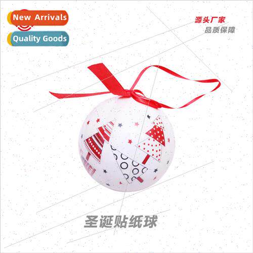 7.5cm Sticker Christmas Balls Christmas Decoration Christmas
