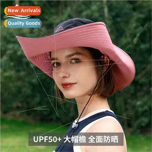 blocking fisherman summer brim out women color men Large hat