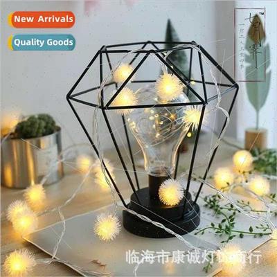 Solar Dandelion ghts String Christmas Fluffy Ball Battery Bo