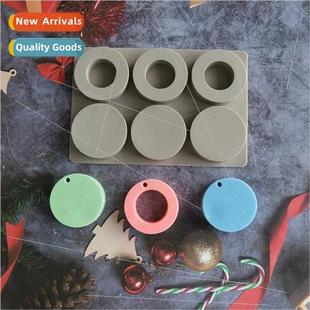 Soap 529 Cake Circle Mol Mold Aromatherapy Biscu Chocolate