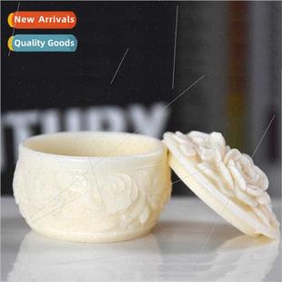 Aroma Ornament Wax Cup Deco Plaster Rose Mould