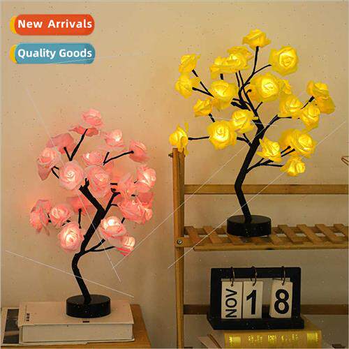 New simulation rose e lights LED modeling night light USB ba