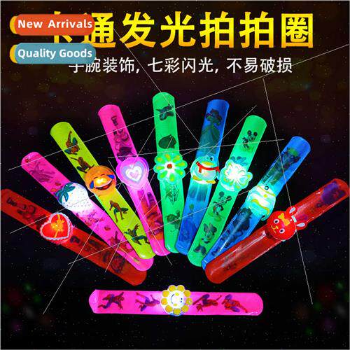 Flash clap circle Children light-emting pop circle watch bra