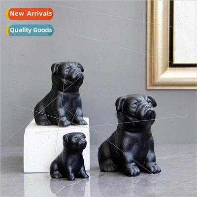 home decorative ornaments Korean Japanese black matte froste