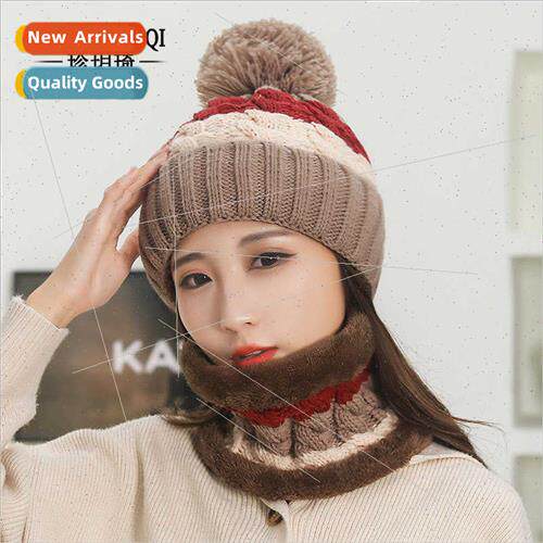 Winter nd ladies knted hat outdoor cold warm ear protection