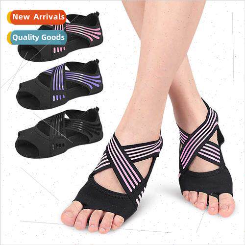 Women soft sole yoga shoes lightweight -slip Pilates five-to