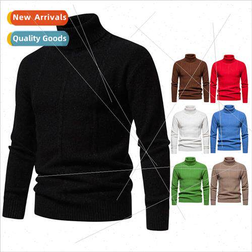 Winter new men casual fashion versatile Slim bottoming shirt