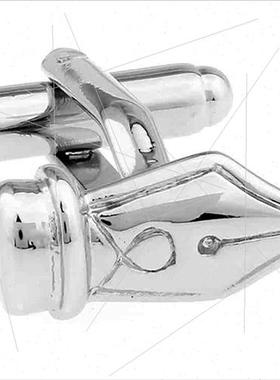 Electroplated Elephant Class Pen Head Cufflinks Cufflinks Fr