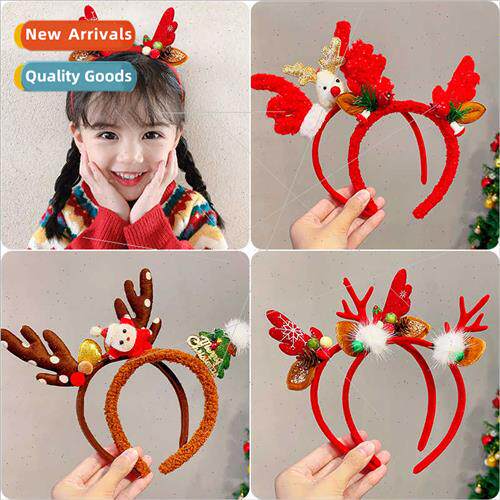 New Christmas hair bands antlers children jewelry handmade h