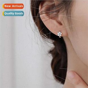 che Lemon Flower Daisy Earrings Buckles Circle Girl Earring