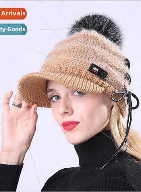 Autumn winter Korean  new knted padded warm women duck tongu