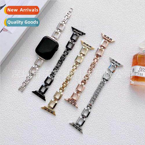 适用apple watch applewatch8/7/6/se/5/4/3 square sugar strap