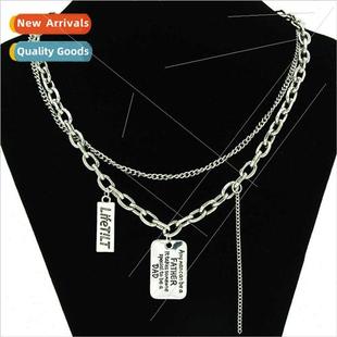 not female chain Girls person sweater ins layer Spice double