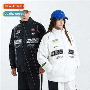 women biker clothing Down bread men couple jacket