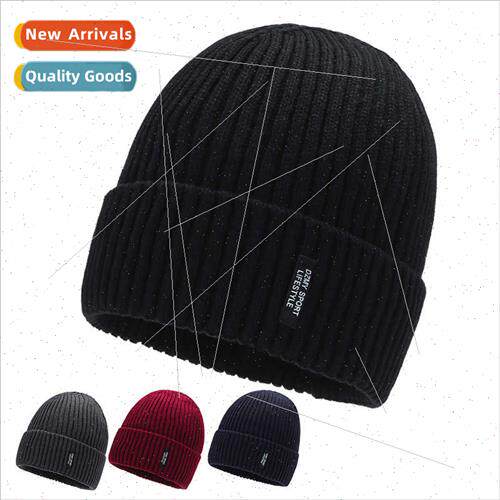 Woolen cap fall winter men women caps Korean tide padded thi