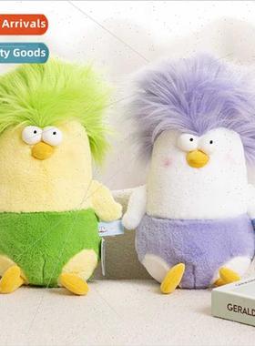 Sa new exploding head vegetable chicken doll creative weird