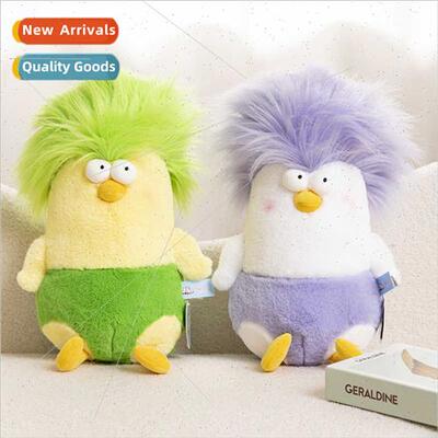Sa new exploding head vegetable chicken doll creative weird