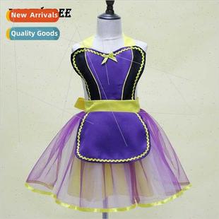 clothing permance princess apron Childrens Christmas stage