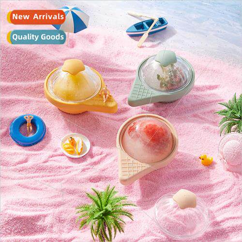 Cone Ice Ball Mold licone Whiskey Frozen Ice Cubes Spherical