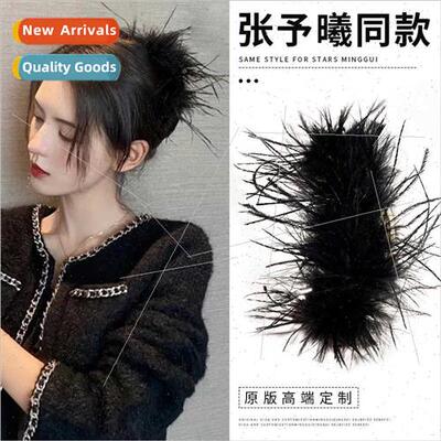 Pure desire ins wind feather grab clip ostrich feather large
