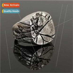 jewelry vintage new hjewelry alloy crack ring Europe