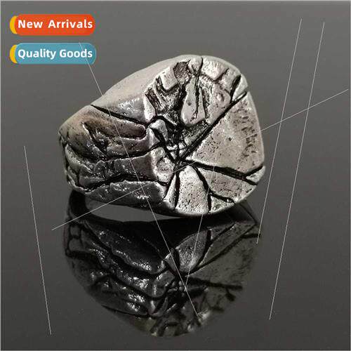 Europe new vintage jewelry ring alloy crack vintage hjewelry