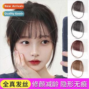 air hair mini real Wig full fake bangs Ms.