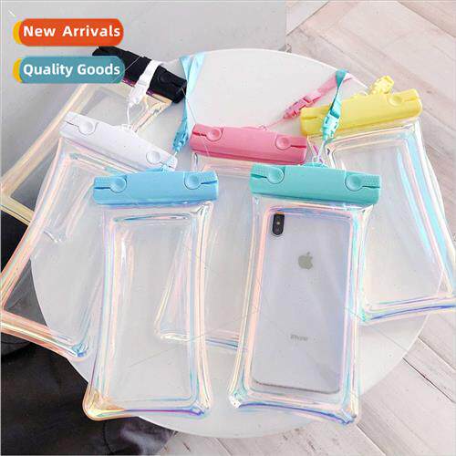 Cartoon Airbag Snorkeling Blue Laser Cell Phone WaterproPouc
