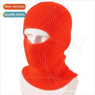 winter woolen Exposed outdoor eyes cap fall mple pullover