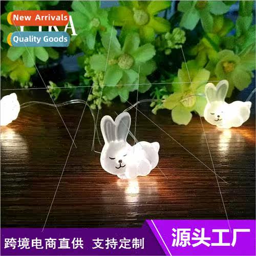 Easter rabb modeling light string led outdoor waterprocopper