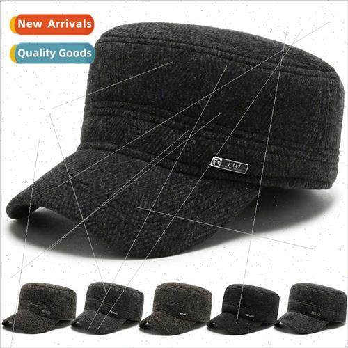 Hat men middle-aged elderly winter warm ear protection cap s