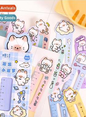 Boxed Shaped Bookmarks Ruler Rolling ttle amese Cute Cartoon