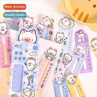 Boxed Shaped Bookmarks Ruler Rolling ttle amese Cute Cartoon