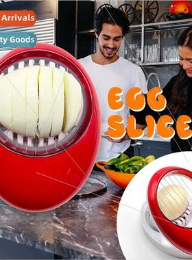 3-in-1 ABS+304 Divider Egg Slicer Multifunctional Egg Slicer