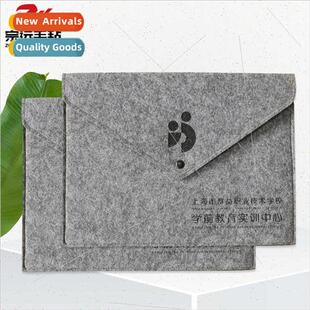 Felt File Bag A4 File Bag Computer Bag Briefcase Organizer B