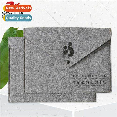 Felt File Bag A4 File Bag Computer Bag Briefcase Organizer B