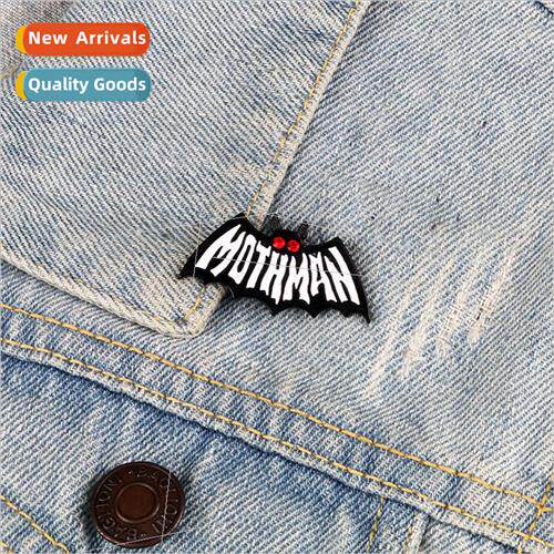 Cartoon bunny brooch cute metal badge couple clothes pin pen