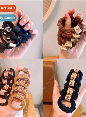 rubber bfemale hair tie Korea hair rope simple hair circle b