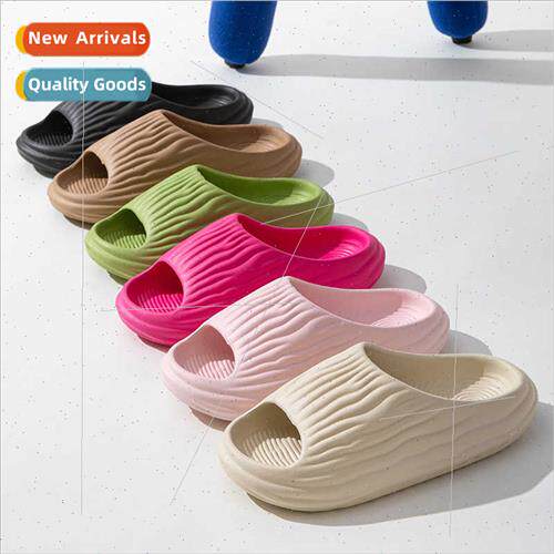 Bter melon sandals slippers female home indoor stepping sh f