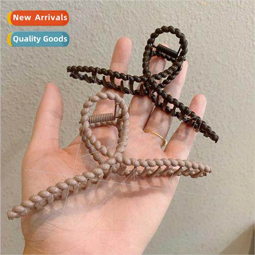 Clip headdress hairpin back head female hairpin large grab c